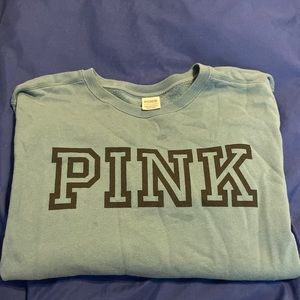 PINK/Victoria’s Secret Blue/Green Crewneck, XL